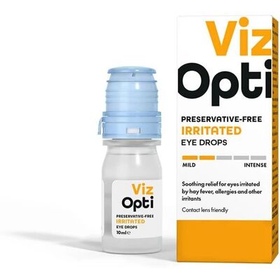 VizOpti - Irritated - Preservative-Free - 10ml - Eye Drops VizOpti - Irritated - Preservative-Free - 10ml - Eye Drops