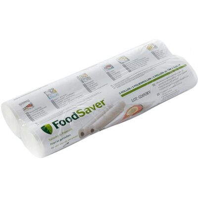Foodsaver FSR2802 Vacuum Sealer Rolls - 28cm x 5.5m Foodsaver FSR2802 Vacuum Sealer Rolls - 28cm x 5.5m