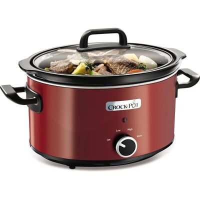 Crock-Pot SCV400D - Červená - Pomalu vařič Crock-Pot SCV400D - Červená - Pomalu vařič