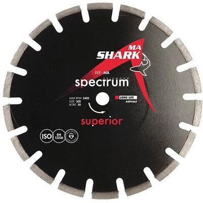 Spectrum Ma-350/25 Diamond Blade for Asphalt - Floor Saw Blade Spectrum Ma-350/25 Diamond Blade for Asphalt - Floor Saw Blade