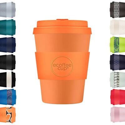 Ecoffee Wiederverwendbarer Kaffeetassenbecher PLA Pflanzliches Melamin BPA-freier Öko-Getränkebecher 12oz Alhambra Ecoffee Wiederverwendbarer Kaffeetassenbecher PLA Pflanzliches Melamin BPA-freier Öko-Getränkebecher 12oz Alhambra