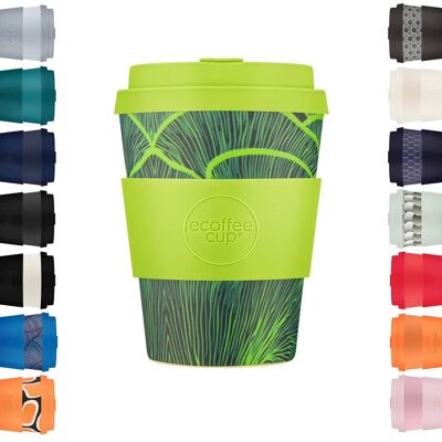 Ecoffee Wiederverwendbarer Kaffeetassenbecher PLA Pflanzliches Melamin BPA-freier Öko-Getränkebecher 12oz Bloodwood Ecoffee Wiederverwendbarer Kaffeetassenbecher PLA Pflanzliches Melamin BPA-freier Öko-Getränkebecher 12oz Bloodwood