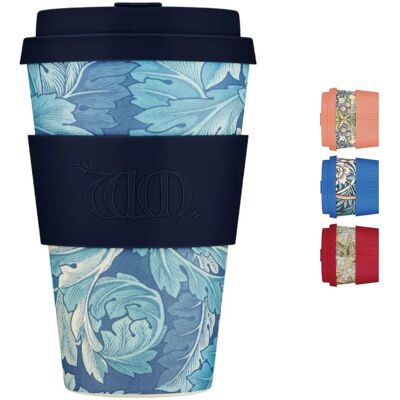 Ecoffee William Morris 14oz Bio-Eco-Kaffeetasse - Wiederverwendbar Ecoffee William Morris 14oz Bio-Eco-Kaffeetasse - Wiederverwendbar