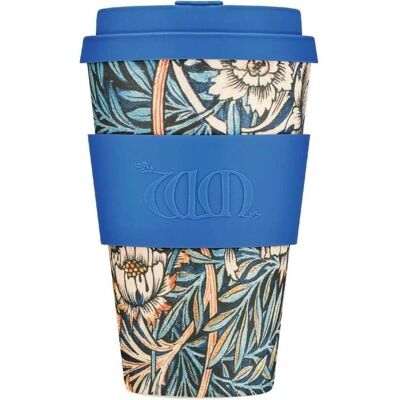 Ecoffee Cup - 14oz William Morris Lily - Lily - Cup Ecoffee Cup - 14oz William Morris Lily - Lily - Cup