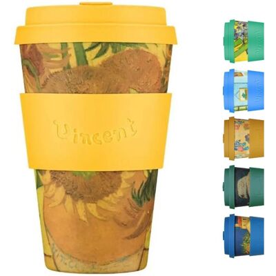 Ecoffee Vincent Van Gogh 14oz Wiederverwendbare Eco-Kaffeetasse - Vegan Ecoffee Vincent Van Gogh 14oz Wiederverwendbare Eco-Kaffeetasse - Vegan
