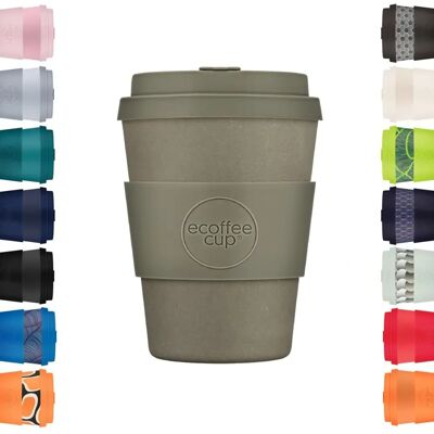 Ecoffee Molto Grigio Wiederverwendbarer Kaffeebecher - BPA frei - 12oz Ecoffee Molto Grigio Wiederverwendbarer Kaffeebecher - BPA frei - 12oz