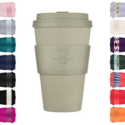 Ecoffee Cup PLA 14oz BPA-freie wiederverwendbare Öko-Kaffeetasse auf pflanzlicher Basis mit Deckel Lokaler Fluff Ecoffee Cup PLA 14oz BPA-freie wiederverwendbare Öko-Kaffeetasse auf pflanzlicher Basis mit Deckel Lokaler Fluff