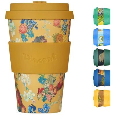 Ecoffee Vincent Van Gogh Wiederverwendbare Kaffeetasse - Veganfreundlich, Umweltfreundlich Ecoffee Vincent Van Gogh Wiederverwendbare Kaffeetasse - Veganfreundlich, Umweltfreundlich