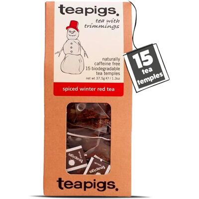 Teapigs - Spiced Winter Red Tea - 37.5 g - 15 bags - Tea - Publicité Teapigs - Spiced Winter Red Tea - 37.5 g - 15 bags - Tea - Publicité