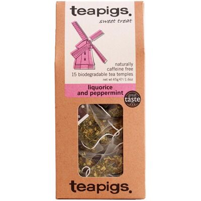 Teapigs Réglisse & Menthe - Thé - Publicité Teapigs Réglisse & Menthe - Thé - Publicité