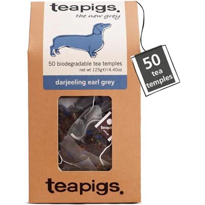 Teapigs Darjeeling Earl Grey Tea Bags Whole Leaves - Tea Bags Teapigs Darjeeling Earl Grey Tea Bags Whole Leaves - Tea Bags