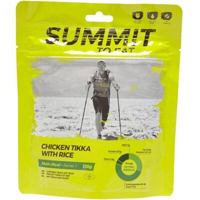 Summit To Eat Kuřecí Tikka - Kulinářské Jídlo s Rýží Summit To Eat Kuřecí Tikka - Kulinářské Jídlo s Rýží