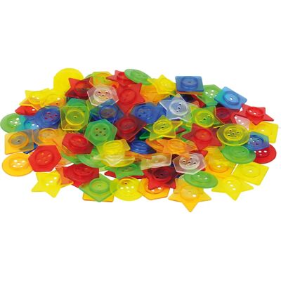 Tickit Stapelbare Knoppen - Educatief Speelgoed - Multicolor Tickit Stapelbare Knoppen - Educatief Speelgoed - Multicolor