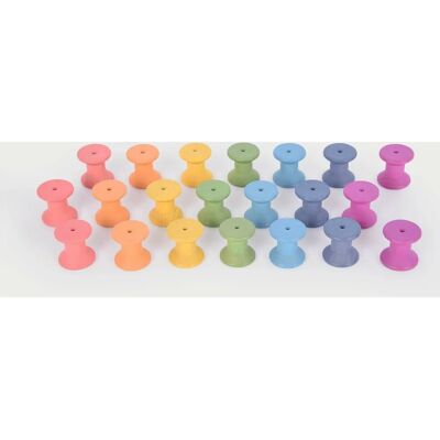 TickiT Regenboog Houten Spools - Houten spools TickiT Regenboog Houten Spools - Houten spools