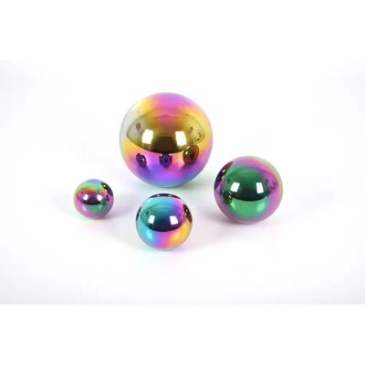 Tickit - Set van 4 reflecterende sensorische ballen - Ballen Tickit - Set van 4 reflecterende sensorische ballen - Ballen