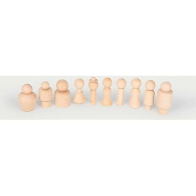 TickiT Natuurlijke Beukenhouten Gemeenschapsfiguren - Soort Gemeenschap TickiT Natuurlijke Beukenhouten Gemeenschapsfiguren - Soort Gemeenschap