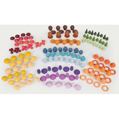 TickiT Houten Schatten Starter Set - Educatief Speelgoed TickiT Houten Schatten Starter Set - Educatief Speelgoed