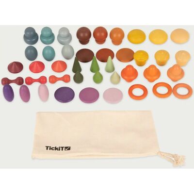 TickiT Houten Schatten Proeverij Set - Educatief Houten Speelgoed TickiT Houten Schatten Proeverij Set - Educatief Houten Speelgoed