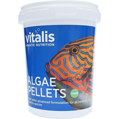 Pellet di alghe marine Vitalis Marca Extra Piccoli Cibo per Pesci Coralli Pellet di alghe marine Vitalis Marca Extra Piccoli Cibo per Pesci Coralli