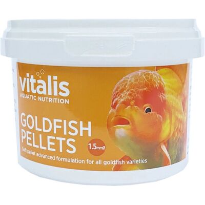 Vitalis - Goldfish Pellet - 1.5mm - 140g - Fish food pellets Vitalis - Goldfish Pellet - 1.5mm - 140g - Fish food pellets
