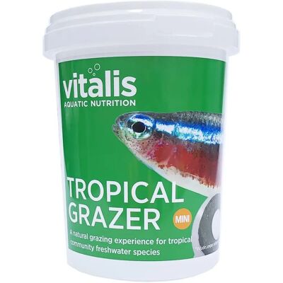 Vitalis Tropical Grazer Mini 240g Fish Food - Fish Food Vitalis Tropical Grazer Mini 240g Fish Food - Fish Food