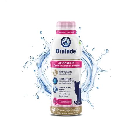 Oralade RF+ Supporto di Reidratazione per Gatti 330ml - Rehydration Support Oralade RF+ Supporto di Reidratazione per Gatti 330ml - Rehydration Support