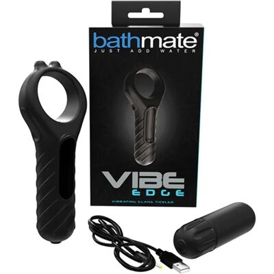 Bathmate Vibe Edge Vibrateur rechargeable par USB - Jouet sexuel pour homme - Publicité Bathmate Vibe Edge Vibrateur rechargeable par USB - Jouet sexuel pour homme - Publicité