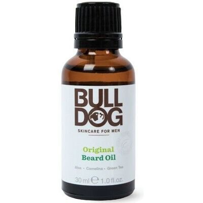 Olej na vousy Bulldog Original - Hydratační, Přírodní, 30ml Olej na vousy Bulldog Original - Hydratační, Přírodní, 30ml