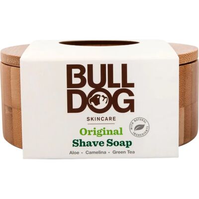 Bulldog Original Shave ξυριστική σαπούνι σε μπαμπού κουτί (100g) Bulldog Original Shave ξυριστική σαπούνι σε μπαμπού κουτί (100g)