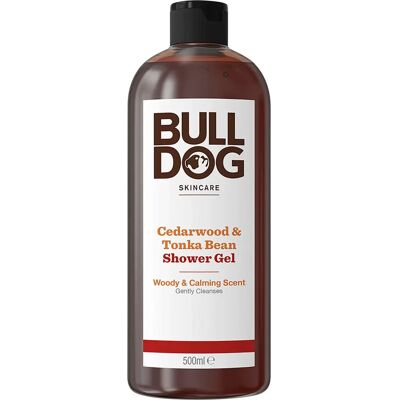 Αφρός ντους Bulldog Κέδρος και Tonka Bean - Άνδρες, 500ml Αφρός ντους Bulldog Κέδρος και Tonka Bean - Άνδρες, 500ml