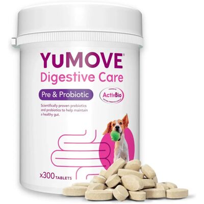 YuMOVE Digestive Care - Dog Probiotic & Prebiotic Supplement YuMOVE Digestive Care - Dog Probiotic & Prebiotic Supplement