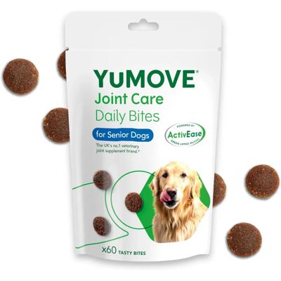 Lintbells YuMOVE Senior Dog Joint Supplement - Daily Bites | 60 Chews Lintbells YuMOVE Senior Dog Joint Supplement - Daily Bites | 60 Chews