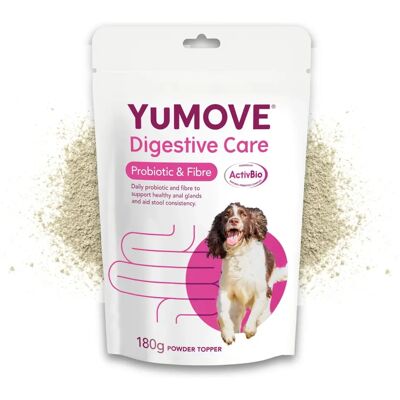 YuMOVE Digestive Care Probiotic & Fibre Dog Supplement - 180g YuMOVE Digestive Care Probiotic & Fibre Dog Supplement - 180g