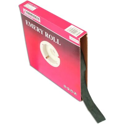 Abracs Emery Roll - 25 mm x 50M x 120 Grit Abracs Emery Roll - 25 mm x 50M x 120 Grit