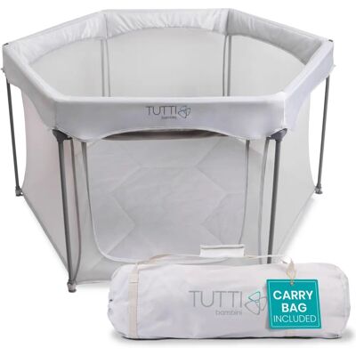 Playpen Hexa da Tutti Bambini - Cinza - Bolsa de viagem Playpen Hexa da Tutti Bambini - Cinza - Bolsa de viagem