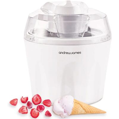 Andrew James AJ0168KC - White - Ice Cream Machine Andrew James AJ0168KC - White - Ice Cream Machine
