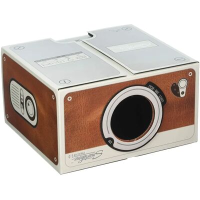 Menkind Brown Smartphone Projector 2.0 - Smart TV Gadget Menkind Brown Smartphone Projector 2.0 - Smart TV Gadget