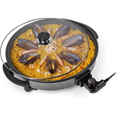 VonShef - Large Multi Cooker - Aluminium - 1500W - Frying Pan VonShef - Large Multi Cooker - Aluminium - 1500W - Frying Pan