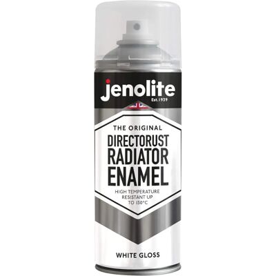 JENOLITE - Directorust Radiator Enamel Paint - White - Peinture - Publicité JENOLITE - Directorust Radiator Enamel Paint - White - Peinture - Publicité