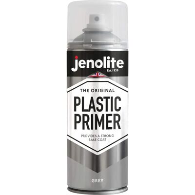 JENOLITE - Plastic Primer - Gris - Aérosol - Publicité JENOLITE - Plastic Primer - Gris - Aérosol - Publicité
