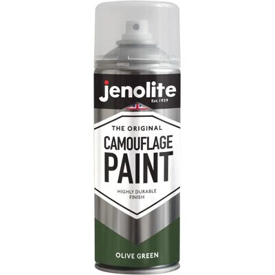 JENOLITE - Camouflage Paint - Olive Green - 400ml - Paint JENOLITE - Camouflage Paint - Olive Green - 400ml - Paint