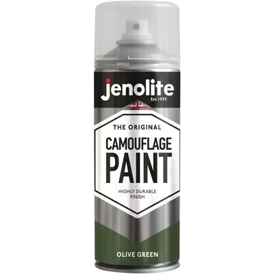 JENOLITE - Camouflage Paint - Olive Green - 400ml - Paint - Publicité JENOLITE - Camouflage Paint - Olive Green - 400ml - Paint - Publicité