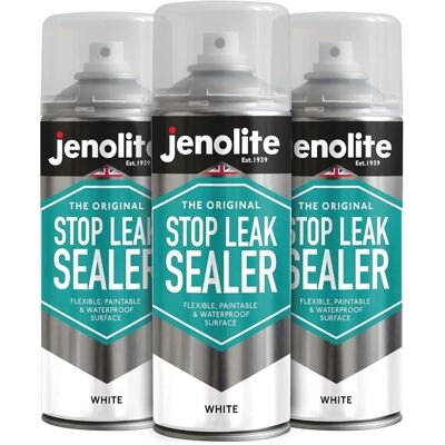 JENOLITE - Stop Leak Sealer - Blanc - Sealant - Publicité JENOLITE - Stop Leak Sealer - Blanc - Sealant - Publicité