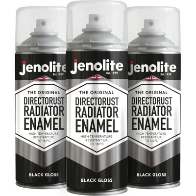 JENOLITE - Directorust - Noir - Radiator Enamel Paint - Publicité JENOLITE - Directorust - Noir - Radiator Enamel Paint - Publicité