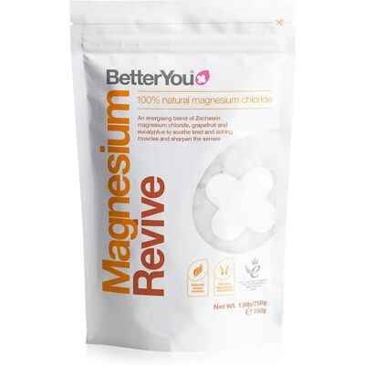 BetterYou Fiocchi di bagno di magnesio Revive - 750g BetterYou Fiocchi di bagno di magnesio Revive - 750g