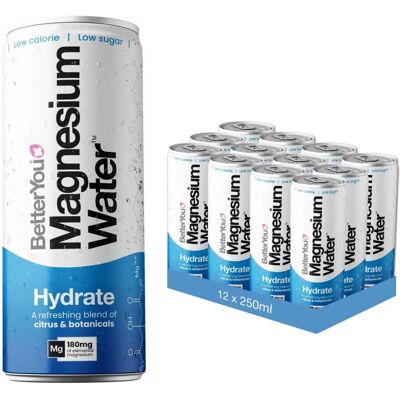 Better You Magnesium Water Hydrate 250ml - Mineral Water Better You Magnesium Water Hydrate 250ml - Mineral Water