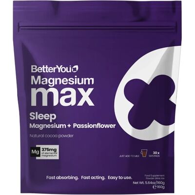 Better You Magnesium Max Sleep Powder - Sleep Support Supplement Better You Magnesium Max Sleep Powder - Sleep Support Supplement