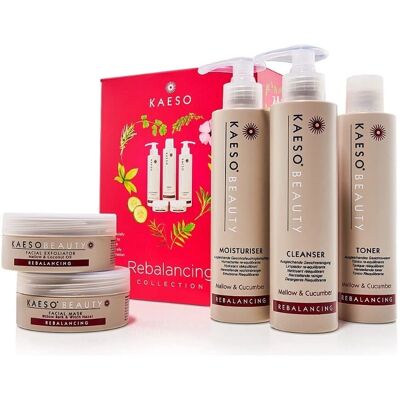 Kaeso Rebalancing Facial Kit - Pour peau grasse - Publicité Kaeso Rebalancing Facial Kit - Pour peau grasse - Publicité