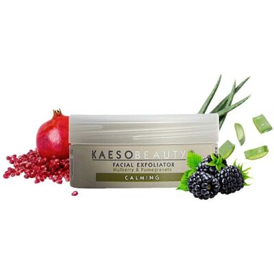 Kaeso Beauty Facial Exfoliator Mulberry & Pomegranate Kaeso Beauty Facial Exfoliator Mulberry & Pomegranate