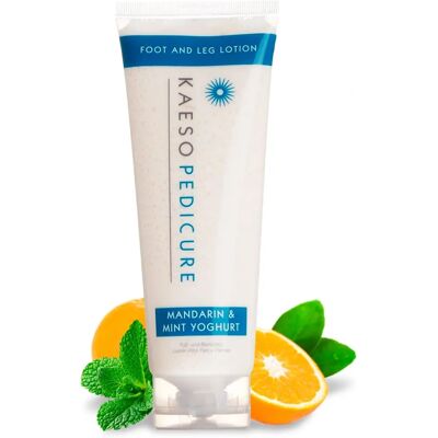 Kaeso Lotion pour pieds et jambes au yaourt de mandarine et menthe - Lotion pour pieds et jambes - Publicité Kaeso Lotion pour pieds et jambes au yaourt de mandarine et menthe - Lotion pour pieds et jambes - Publicité